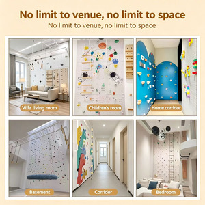 Équipement d'escalade multifonctionnel en bois massif pour enfants, idéal pour l'entraînement physique à domicile – Vente directe usine - Product Image 5