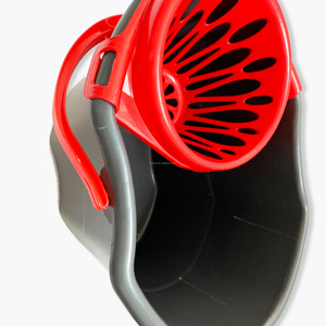 Nhanh Chóng Wring Xô Lau Sàn Lau Xô Với Xử Lý Nhựa Sàn Vắt Bạc 14L Xô Rửa Lau 41X31X65Cm 3000 Cái - Product Image 3