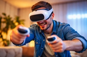 Dernières solutions VR/MR personnalisées pour regarder des films et jouer à des jeux, 6DOF FOV105 °   Écran de 2,56 pouces Pancake Optic SDK - Product Image 3