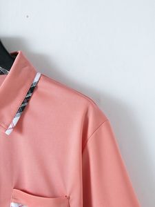 Camiseta informal de verano para hombre, polo <span class=keywords><strong>con</strong></span> cuello de botón, nuevo estilo, <span class=keywords><strong>bolsillo</strong></span> corto en el pecho, camiseta de leopardo de retazos transfronterizos - Product Image 5