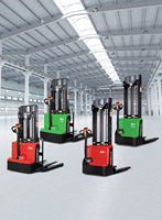 Chariot élévateur à conducteur piéton Hangcha 1,5 tonne, électrique au lithium, avec hauteur de levage de 3,6 m pour entrepôt à allées étroites CTD15-WS-I