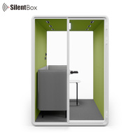 Cabine acoustique de réunion de bureau Cabines de bureau amovibles avec commande de climatisation