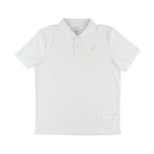 Asics <b>Men's</b> <b>Short</b> <b>Sleeve</b> Polo <b>Shirt</b> <b>White</b> Performance Sport Wear - Product Image 1