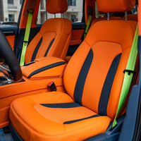 Modische Auto-Innenausstattung Komplettset Wasserdichte 9D All-Inclusive Universal Leder Autositzbezüge für Audi Toyota
