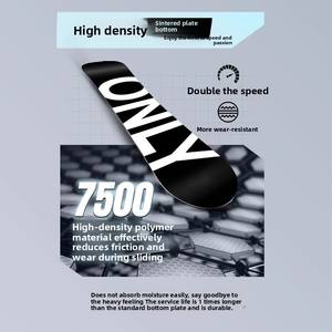 TERROR Small Blackboard <span class=keywords><strong>Snowboard</strong></span> Ensemble de <span class=keywords><strong>snowboard</strong></span> individuel élargi pour la neige sauvage et l'hiver, pour la carving bidirectionnelle et la glisse, modèle Hammerhead - Product Image 5