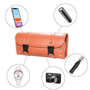 Sac de Réservoir de Carburant Rétro en <span class=keywords><strong>Cuir</strong></span> PU <span class=keywords><strong>pour</strong></span> Accessoires de <span class=keywords><strong>Moto</strong></span>, <span class=keywords><strong>Sacoche</strong></span> de Selle <span class=keywords><strong>pour</strong></span> <span class=keywords><strong>Moto</strong></span> - Product Image 3