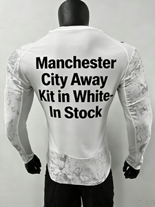 Engeland Nationaal Team Manchester City Uit-tenue Geel Langarm Voetbalshirt 100% Authentiek OEM Service - Rechtstreeks Van De Fabriek - Product Image 1