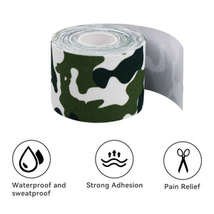 Bande de kinésiologie personnalisée YOUNGSON de 5 m, bande athlétique en coton pour doigts de 5 cm avec impression de logo de 2,5 cm, largeur de 10 cm, échantillon gratuit disponible - Product Image 3