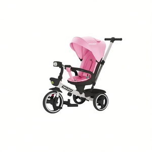 Trilogy Kids Tricycle Pink 3 Wheel With <b>Lights</b> <b>Music</b> Adjustable Seat 85x50x93 Cm - Product Image 1