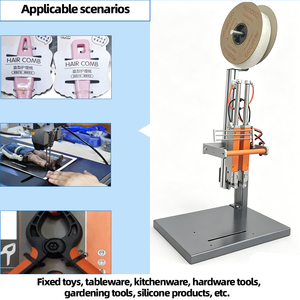 Booster Elastic Staple Machine Dual-Cylinder Pneumatic Semi-Automatic 0.5s Per Cycle <b>Textile</b> <b>Packaging</b> - Product Image 3