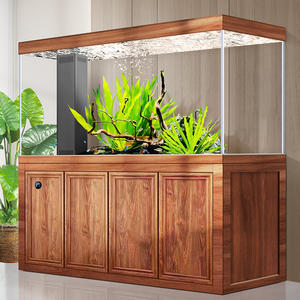 Groot Luxe Rechthoekig Ultrahelder Glazen Visaquarium Voor Een Huiskamerbestelling Met Één Klik - Product Image 5