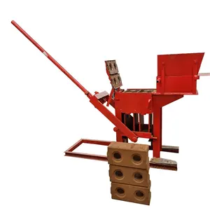 eco brava electric interlock automatic clay brick machine hydraulic press for making blocks ecological electric interlocking