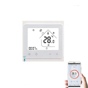 Termostato Smart WiFi RF per Riscaldamento a Pavimento, Hub ZigBee Programmabile, Compatibile con Apple <span class=keywords><strong>HomeKit</strong></span>, Elettrico, Moderno per Hotel - Product Image 1
