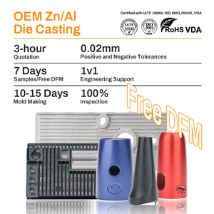 定制压铸工厂价格铝灯外壳铝发光二极管灯外壳铝合金外壳 - Product Image 2