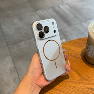เคสแม่เหล็ก DIY ปรับแต่งได้สำหรับ iPhone 18 17 Pro Max บางเฉียบ สัมผัสเหมือนผิว  สีใหม่ พร้อมตัวป้องกันเลนส์ในตัว ป้องกันการกระแทก - Product Image 5