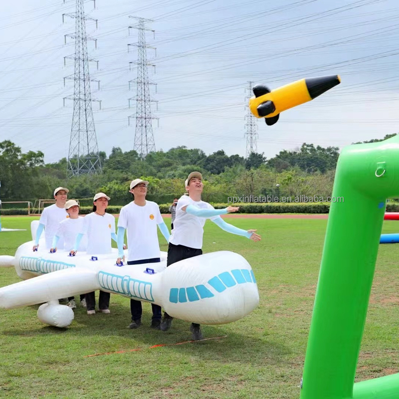 Inflatable Plane Game Shot Inflatable Sports