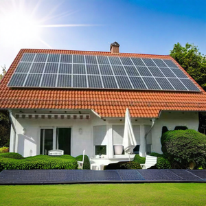 Ce MPPT 12KW 10KW 8KW hoàn thành toàn bộ ngôi nhà sử dụng lai offgrid năng lượng mặt trời hệ thống Lithium gói pin năng lượng mặt trời hệ thống nhà - Product Image 1