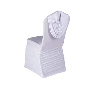 China Cheap Wholesale Price Chair Slipcovers Spandex Banquet Chair Cover For Wedding Decor Chair Cover