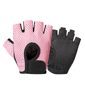 شعار مخصص تصنيع المعدات الأصلية العلامة التجارية للكبار قفازات اللياقة البدنية ركوب الدراجات تنفس شبكة النسيج مع تصميم الأسلحة الرياضية - Product Image 6