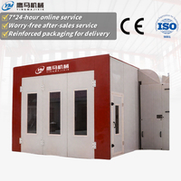 Cabina de Pintura Eléctrica Infrarroja para Automóviles de Alta Eficiencia Térmica y Bajo Consumo de Energía