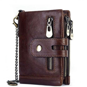 <span class=keywords><strong>Portafoglio</strong></span> di Design Personalizzato di Alta Qualità in Pelle Corto Multifunzionale Convertibile Impermeabile per Uomo Viaggio Sport Esecutivo - Product Image 2