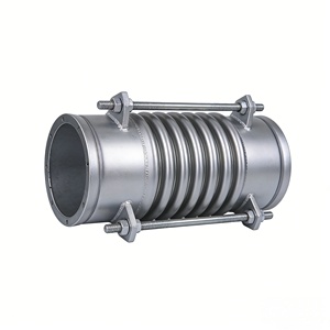 Junta de Expansión de Acero Inoxidable 304 con Fuelle Corrugado y Varilla de Límite, Compensador Metálico para Tuberías de Alta Temperatura - Product Image 2
