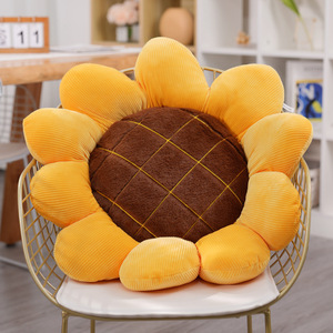 Cuscino a Forma di Girasole, Peluche in Cotone PP, Cuscino per Schienale Auto, 31cm-50cm, Accessorio per Foto, Regalo di Compleanno - Product Image 6