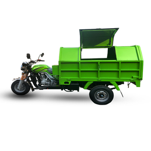 Tricycle à ordures fermé, moto à trois roues motorisée avec une puissance de 351-500W et une capacité de charge de 400kg - Product Image 3