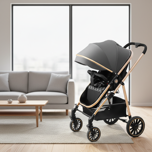 Poussette légère Ying Lai'Er avec cadre en acier inoxydable pour enfants plus grands, capacité de charge de 20 kg, design pliable, absorption des chocs - Product Image 6