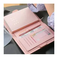Cute PU Leather Notebook with Customized Promotion Logo