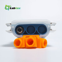 LABTEX Conductimètre Portable Lab EC Resistivityr TDS sal. Analyseur de test de température Portable LCD Digital Mchince