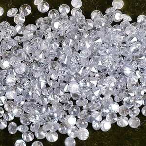 เพชรเม็ดเดี่ยวทรงกลมเจียระไนแบบบริลเลียนท์ สีขาว CVD ผลิตในห้องปฏิบัติการ คุณภาพ VVS1 งานแฮนด์เมด ขายส่งสำหรับทำเครื่องประดับ แหวน จี้ - Product Image 4