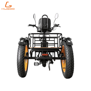 Tricycles électriques KUGOO TRIKE 48V 15.6Ah, autonomie de 40 km, scooters électriques à 3 roues, motos électriques - Product Image 4
