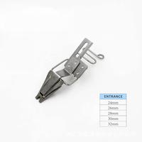 Poulie pour machine à ourler DYLT-32, accessoires de machine à coudre en acier inoxydable, tirette de fermeture éclair en métal