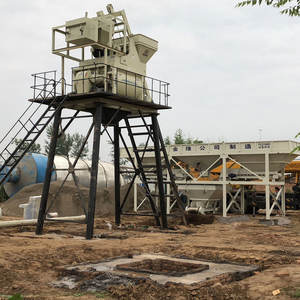 Planta de Mistura de Concreto HZS50 60 90 120 M3/h Confiável com Bomba de Concreto e Caminhão Betoneira - Product Image 3