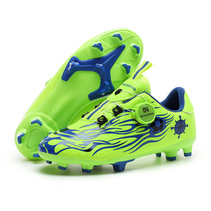 Chaussures de football pour enfants Baodis, tige synthétique, semelle extérieure en TPU, doublure en mesh, pour entraînement et match sur gazon artificiel. - Product Image 2