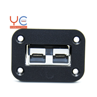 Connecteur rapide 50A à montage sur panneau pour boîte à batterie de bateau, camping-car, bus, chariot élévateur avec boulon et bornes