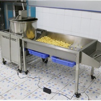 Machine à Popcorn Commerciale au Gaz en Acier Inoxydable 304, Appareil Industriel à Maïs Soufflé 1400W 220V, Nouvel Équipement Alimentaire pour Snacks, Boulangerie et Fruits