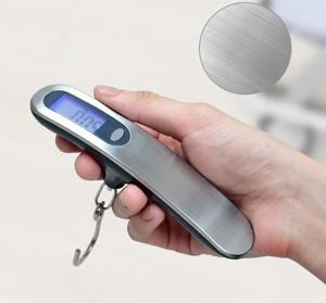 Hanging Digital Luggage <b>Scale</b> Stainless Steel LCD Display 10G Accuracy Battery Powered Single Point Type - Product Image 4