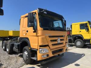 Camion tracteur d'occasion Sinotruk Euro2 Diesel 6X4 à direction à gauche HOWO 10 roues avec capacité de charge de 21-30T 371 ch - Product Image 6