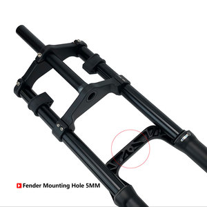 <span class=keywords><strong>Fourche</strong></span> droite en aluminium à double couronne pour VTT <span class=keywords><strong>DH</strong></span> Fat Bike, suspension pneumatique, axe traversant 15*150MM, <span class=keywords><strong>26</strong></span> <span class=keywords><strong>pouces</strong></span>, 5.0, 190MM - Product Image 5