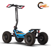 Scooter électrique tout-terrain VEEHOP à quatre roues motrices, pneus larges, pour adultes, aventure en plein air, fourni par l'usine