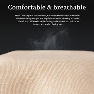 Serviettes hygiéniques réutilisables en coton ultra-fines, respirantes, à ailettes, haute absorption - Product Image 3