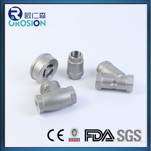 Hot Bán Thép Không Gỉ 201 304 316 Một Cách Không Trở Lại Kiểm Tra Van Npt Bsp Threaded Mùa Xuân Tải Dọc Kiểm Tra Van - Product Image 5