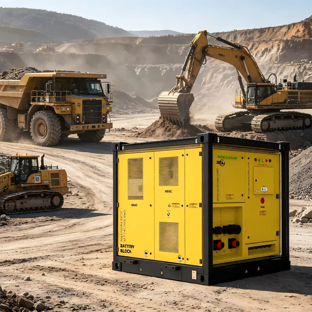 Hybrid Solar DG BESS 75~150kWh Energy Storage System for Construction Mine Backup Power with LiFePO4 Battery