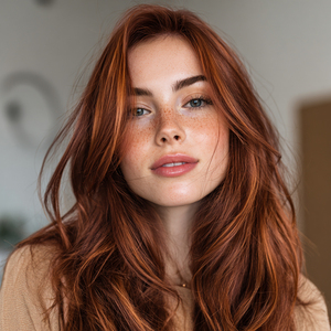 Parrucca Sintetica con Frontale in Pizzo, Modello 2026, la più Venduta, alla Moda, con Sfumatura Rosso-Marrone e <span class=keywords><strong>Treccia</strong></span> <span class=keywords><strong>Lunga</strong></span> per Donna SM9867-4 - Product Image 6