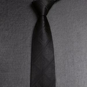 Cravates de luxe pour hommes, faites à la main, avec logo personnalisé, en polyester et soie, à motif uni, pour affaires et occasions décontractées, avec boîte, 55-60 pouces, vente en gros - Product Image 6