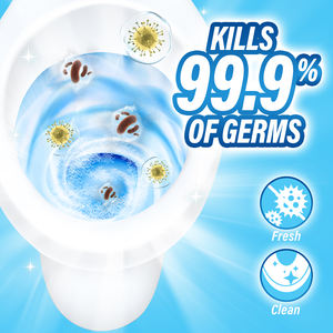 Bloc de nettoyage de réservoir de toilette jetable de haute qualité 50g 6pk ensemble pour l'élimination des odeurs échelle de désodorisation et élimination des taches d'urine - Product Image 4