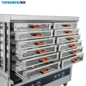 Hamburger Fried Chicken <strong>Warmer</strong> Drawers Cabinet Chips Warming Showcase - Product Image 5