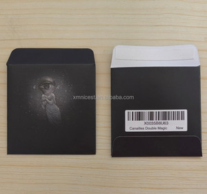 New Arrival Thương Hiệu In Đen Có Thể Tái Chế Mini Giấy Gấp Vuông Phong Bì Với Tùy Chỉnh Kraft Giấy Phong Bì Bao Bì - Product Image 3